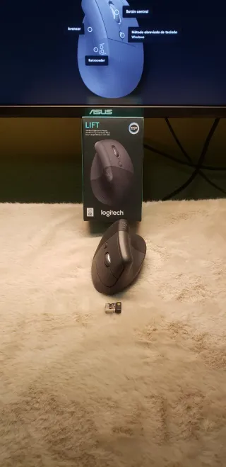 Raton Logitech Lift Vertical