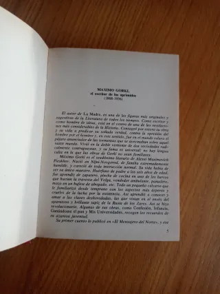 La madre, de Máximo Gorki