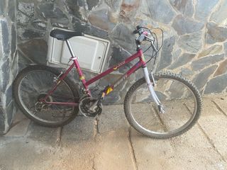 Bicicleta rosa mujer/niña