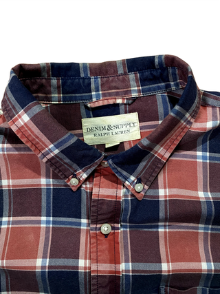 Ralph Lauren Denim & Supply Camisa Cuadros XL