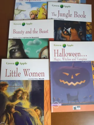 Libros colección Green Apple con audio CD