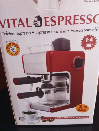Cafetera Espresso Vital 3,5 Bar