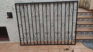Reja de hierro forjado 183x137 cm