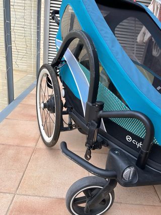Carro ZENO Cybex Gold para bici