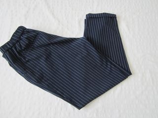 Pantalón Pull and Bear Raya Azul Talla L