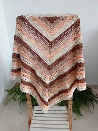Chal crochet sin estrenar