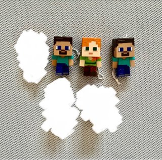 Figuras Minecraft Kinder Joy