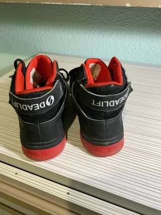 Zapatillas Sabo Deadlift Negras Rojas