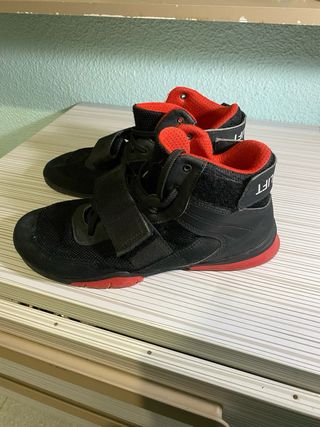 Zapatillas Sabo Deadlift Negras Rojas