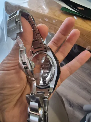 Reloj Senator Cronógrafo Negro/Dorado