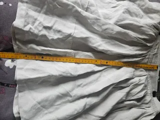 Falda Zara Beige Plisada