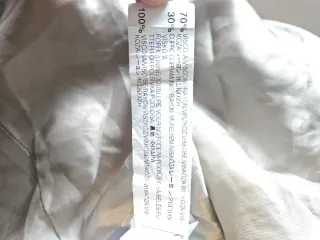 Falda Zara Beige Plisada