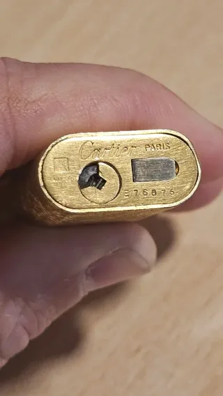 Mechero Cartier Oro