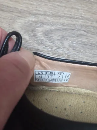 Ballerine Geox Pelle Nera Tg 37