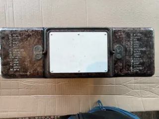 Teléfono de campaña militar WWII
