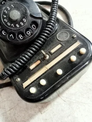 ANTIGUO TELÉFONO SIEMENS BAQUELITA B E