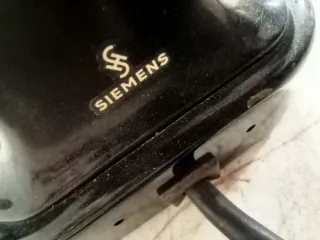 ANTIGUO TELÉFONO SIEMENS BAQUELITA B E