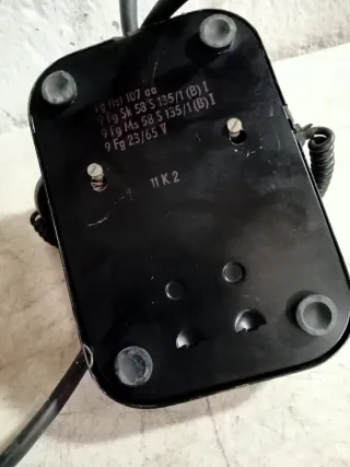 ANTIGUO TELÉFONO SIEMENS BAQUELITA B E