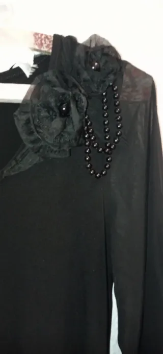 Abito donna chic nero