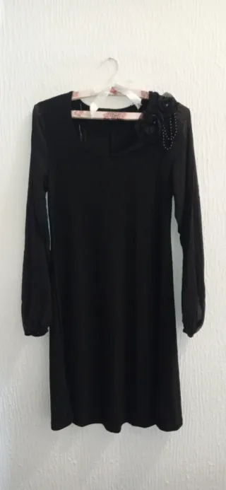 Abito donna chic nero