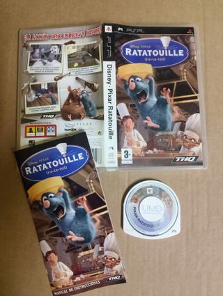 Ratatouille PSP UMD + Manual