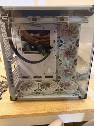 Caja Talius Cronos con ventiladores RGB