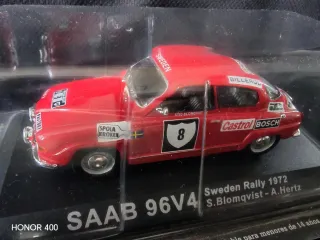 Maqueta Saab 96V4 Rally 1972 1:43
