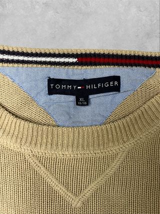Maglione Tommy Hilfiger Beige Uomo XL