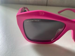 Occhiali Balenciaga Rosa Montatura Cat-Eye