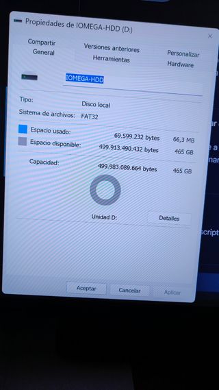 Disco Duro Externo Iomega 500GB Red
