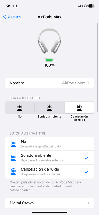 Auriculares Apple AirPods Max Plateados