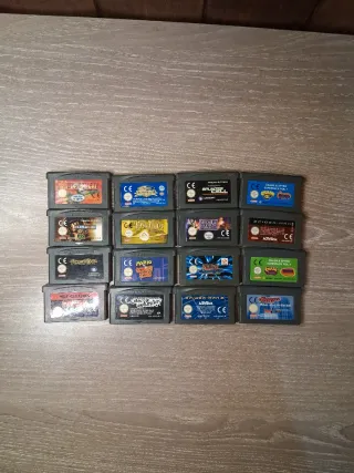 Lote 16 juegos Game Boy Advance
