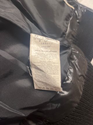 Chaqueta plumas Pepe Jeans Mujer Negra