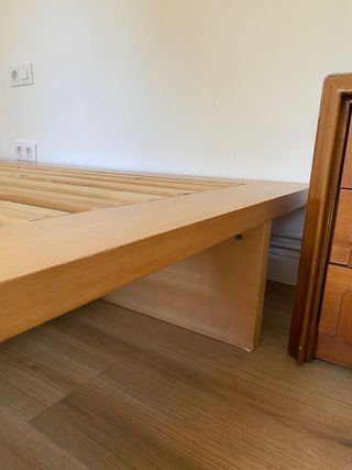 Tatami madera 2 plazas