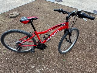 Bicicleta Infantil B-Pro 24' roja