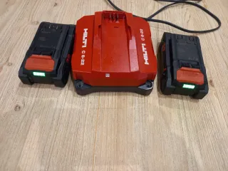 Cargador Hilti C 6-22 y 2 Baterías