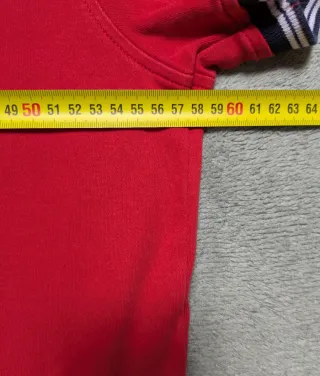 Polo Tommy Hilfiger Rojo Talla L Hombre Vintage