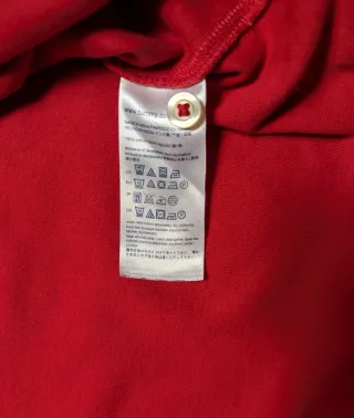 Polo Tommy Hilfiger Rojo Talla L Hombre Vintage