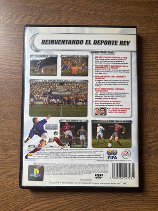 Juego PlayStation 2: FIFA Football 2002