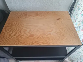 Carro auxiliar IKEA madera y metal