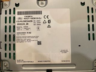 Radio coche Ford 1 DIN V363MCA, nuevo