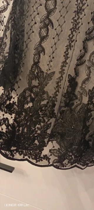 Vestido bordado Zara Talla S