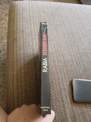 Libro Rabia Stephen King