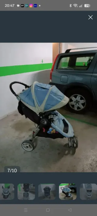 Carro de bebé ligero