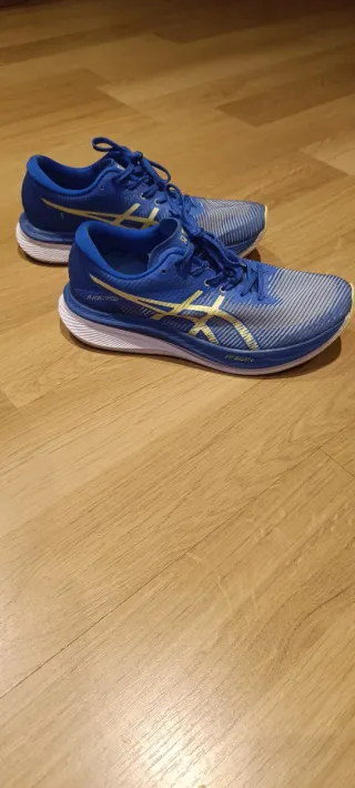 Asics Magic Speed - Zapatillas Running Azul/Amaril