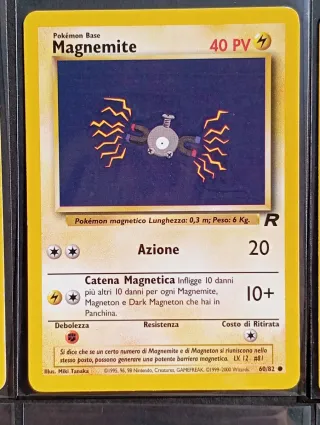 Carte Pokémon - Team Rocket (9 carte)