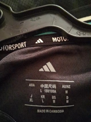 Camiseta Mercedes-AMG Petronas Hombre Negra
