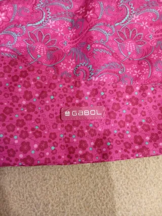 Mochila Gabol tela estampado floral
