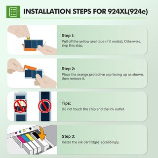 Cartuchos Tinta 924XL (924) HP OfficeJet