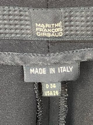 Marithe Francoise Girbaut Pantaloni donna neri